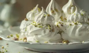Beza pistacjowa - Jak zrobić bezę z pistacjami krok po kroku w domu?