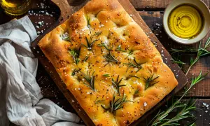 Oryginalna włoska focaccia: Przepis na tradycyjną włoską focaccię