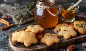 Miodowe ciasteczka - Przepis na aromatyczne ciasteczka z miodem