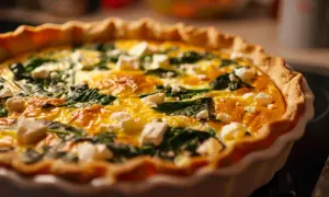 Quiche ze szpinakiem i fetą: Jak zrobić smaczne quiche krok po kroku