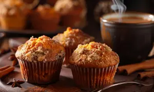 Muffinki dyniowe z jogurtem - Jak zrobić pyszne muffinki dyniowe
