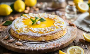 Mazurek lemon curd - Przepis na tradycyjny mazurek z lemon curd
