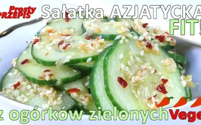 Azjatycka sałatka z ogórka - Przepis na wietnamską sałatkę z ogórków