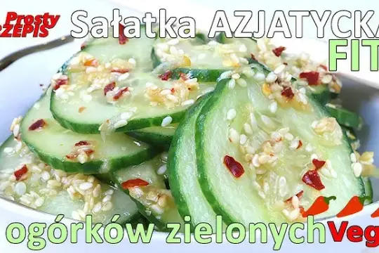 Azjatycka sałatka z ogórka - Przepis na wietnamską sałatkę z ogórków
