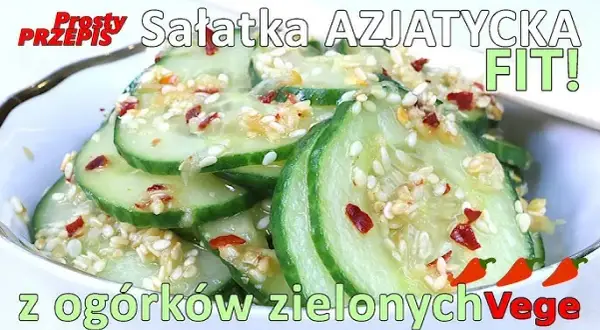Azjatycka sałatka z ogórka - Przepis na wietnamską sałatkę z ogórków
