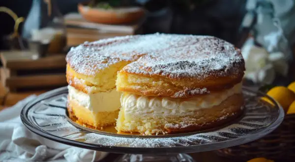 Ciasto z mlekiem w proszku - Przepis na ciasto z serkami i mlekiem w proszku