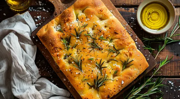 Oryginalna włoska focaccia: Przepis na tradycyjną włoską focaccię
