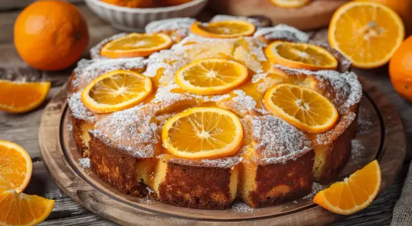 Pomarańczowiec ciasto: Pyszne hiszpańskie ciasto pomarańczowe na święta