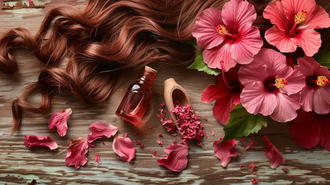 Zdjęcie Kolor hibiskusowy - Jak uzyskać piękny, naturalny hibiskusowy kolor