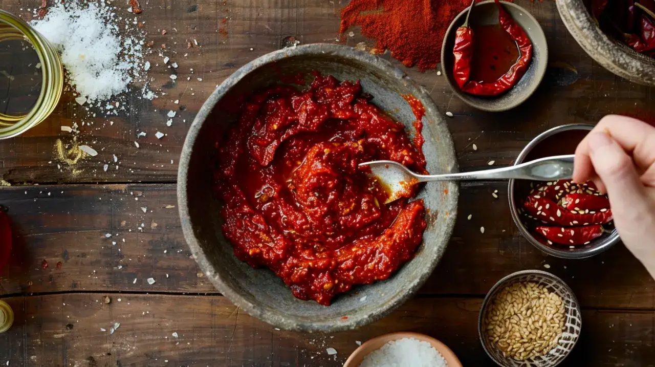 Zdjęcie Gochujang przepis - Jak zrobić domową, pikantną pastę gochujang